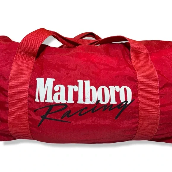 Vintage 90s Marlboro Racing Duffel Bag - Picture 2 of 4